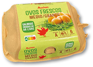 OVOS GALINHA AO AR LIVRE AUCHAN