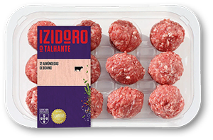 Almôndegas de Bovino IZIDORO 