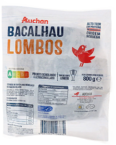 Lombos de Bacalhau da Noruega AUCHAN 