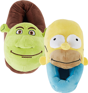 Pantufas SHREK/ THE SIMPSONS