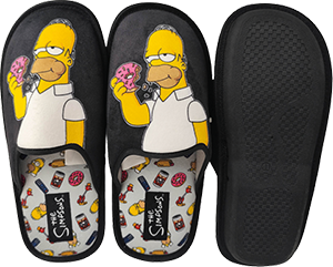 Chinelos de Quarto THE SIMPSONS