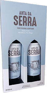 Conjunto de Vinho Tinto ANTA DA SERRA