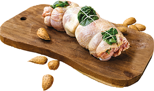 Atado de Frango com Espinafres e Ricota