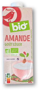Bebida de Amêndoa AUCHAN BIO 
