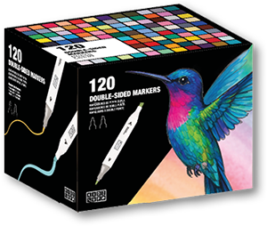 Conjunto de 120 Marcadores KIDZUP 