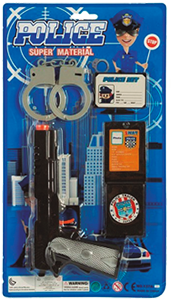 Conjunto Acessórios de Polícia