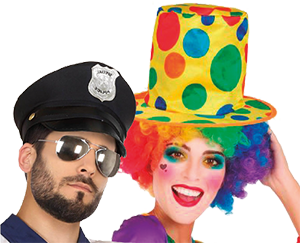 Chapéu de Palhaço/ Polícia