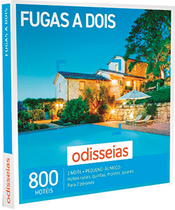 Pack Fugas a Dois ODISSEIAS