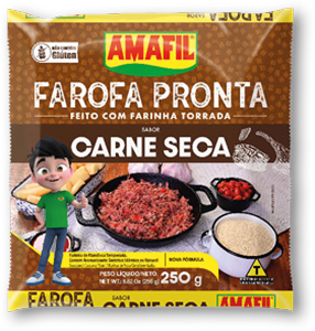 Farofa de Mandioca AMAFIL