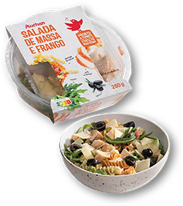 Salada Massa e Frango AUCHAN 