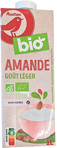 Bebida de Amêndoa AUCHAN 