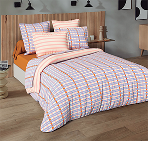 Capa Edredão/ Jogo de Cama ACTUEL Prunelle