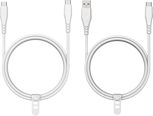 Cabo USB C para USB C QILIVE 600183145/ Cabo USB-A para USB-C QILIVE 600183160