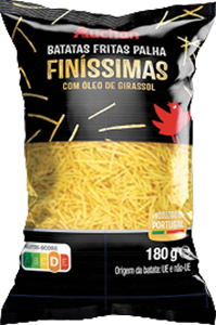 Batatas Fritas Palha AUCHAN 