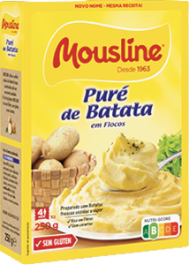 Puré de Batata MOUSLINE 