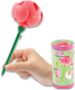 Caneta Flor Construção