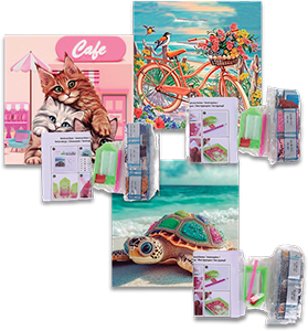 Kit Pintura Diamante AUCHAN 