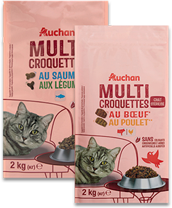 Ração para Gato AUCHAN 