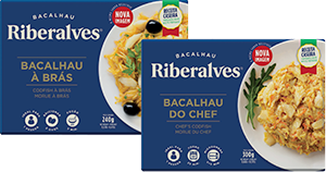 Bacalhau do Chef/ Bacalhau com Natas/ Empadão de Bacalhau Bacalhau RIBERALVES