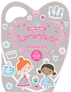 Livro A MINHA MALINHA SUPERBRILHANTE DE AUTOCOLANTES