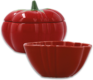 Taça Tomate Porcelana BIDASOA