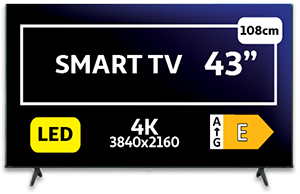TV HISENSE 43A6Q