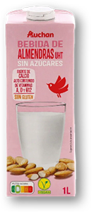 Bebida de Amêndoas AUCHAN 