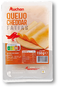 Queijo Cheddar AUCHAN 