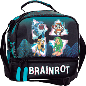 Lancheira 2 Níveis BRAINROT