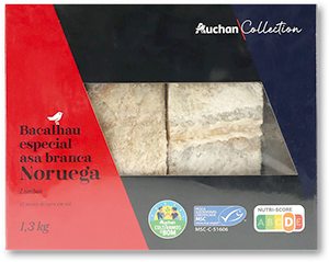 Lombos de Bacalhau AUCHAN COLLECTION 
