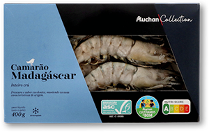 Camarão Cru AUCHAN COLLECTION