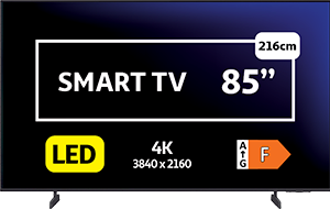 TV SAMSUNG TU85U8005HUXXC