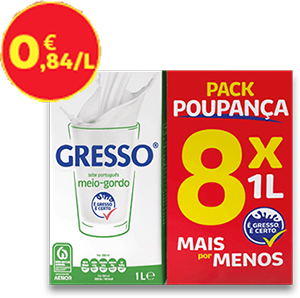 Leite UHT GRESSO