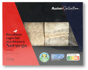Lombos de Bacalhau AUCHAN COLLECTION 12 