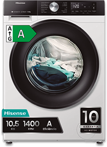 Máquina de Lavar Roupa HISENSE Série 35 WF3S1043BW3