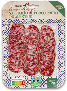 Salsichão AUCHAN À MESA EM PORTUGAL