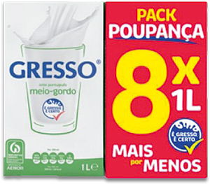 Leite UHT GRESSO 