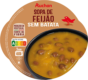 Sopa de Feijão AUCHAN 