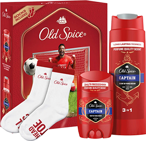 Conjunto OLD SPICE CAPTAIN 