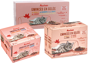 Comida Húmida para Gato AUCHAN