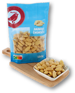 Miolo de Amêndoa Cru AUCHAN