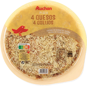 Pizza 4 Queijos AUCHAN 