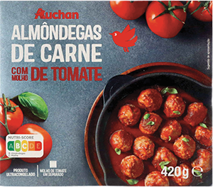 Almôndegas AUCHAN 