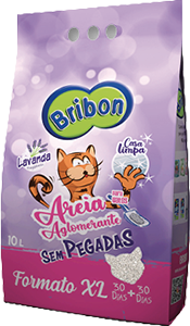 Areia Aglomerante p/ Gato BRIBON 