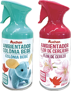 Ambientador Aerossol AUCHAN 