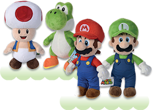 Peluches SUPER MARIO
