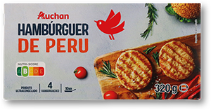 Hambúrguer de Peru AUCHAN