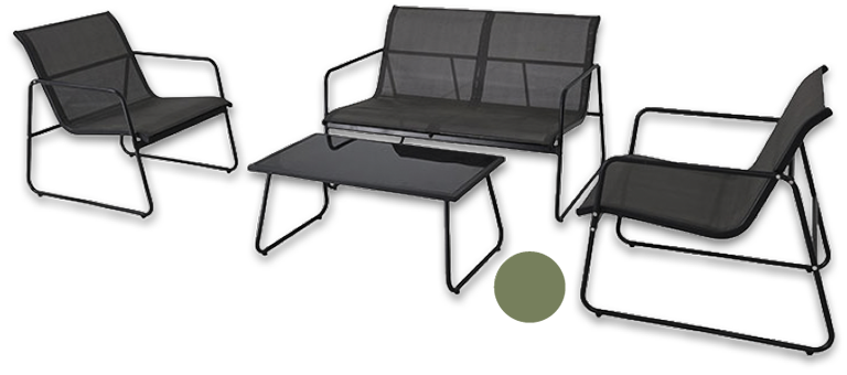 Conjunto Jardim 4 Peças GARDENSTAR