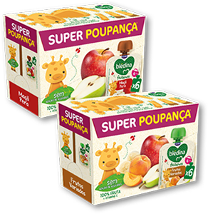 Saquetas de Fruta BLÉDINA 