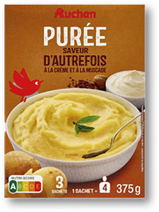 Puré de Batata AUCHAN 